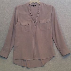 ROCK & REPUBLIC Boho Bohemian Minimalist Lagan Look Retro Long Line Soft Comfy